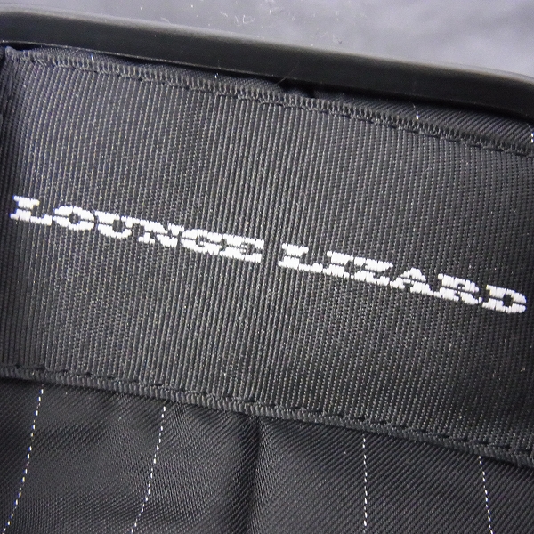 実際に弊社で買取させて頂いたLOUNGE LIZARD/ラウンジリザード 牛革 レザー ジャケット/1の画像 2枚目