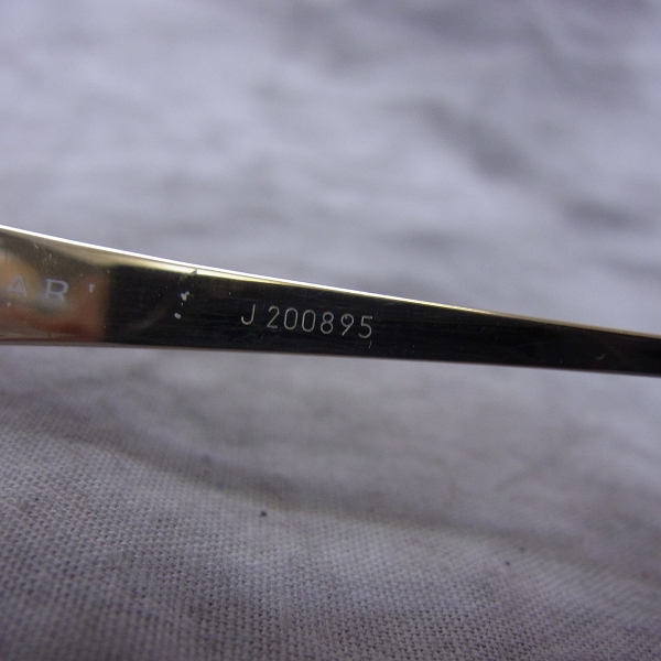 実際に弊社で買取させて頂いたBVLGARI/ブルガリ スクエア メガネフレーム 2028Tの画像 4枚目