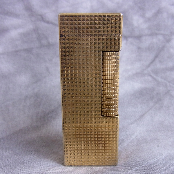 実際に弊社で買取させて頂いたdunhill/ダンヒル ローラー ガスライター ダイヤモンドヘッド ゴールド