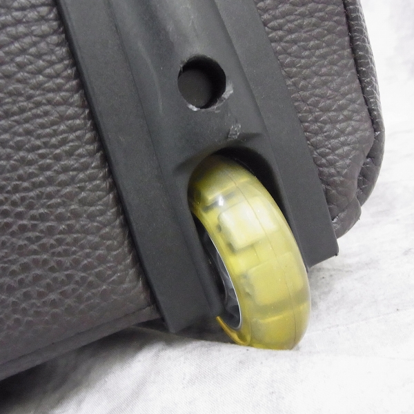 実際に弊社で買取させて頂いたBROOKS BROTHERS/ブルックスブラザーズ 総革 レザースーツケース/キャリーバッグの画像 7枚目