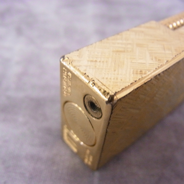 実際に弊社で買取させて頂いたdunhill/ダンヒル クロスカット ローラーガスライターの画像 5枚目