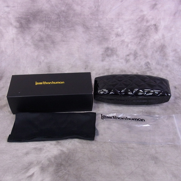 実際に弊社で買取させて頂いたless than human/レスザンヒューマン BRAZIL 眼鏡/メガネフレーム の画像 7枚目