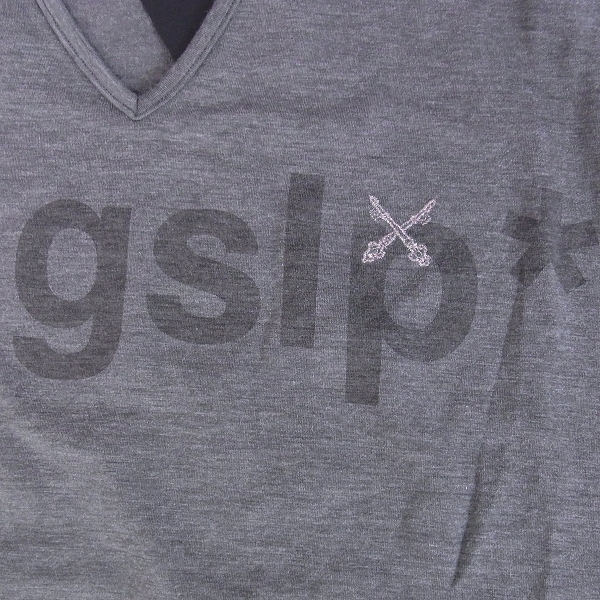 実際に弊社で買取させて頂いた☆【未使用】HALB/ハルプ gslp Vネック 長袖 ロングTシャツ/Mの画像 5枚目