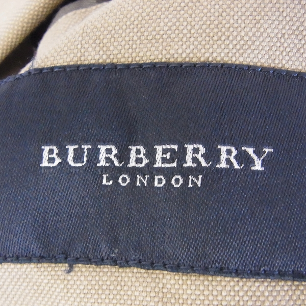 実際に弊社で買取させて頂いた☆BURBERRY LONDON/バーバリー 2B テーラードジャケット 38の画像 2枚目