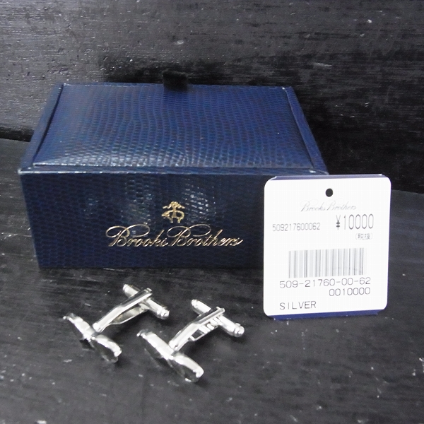 実際に弊社で買取させて頂いたBROOKS BROTHERS/ブルックスブラザーズ サングラス/メガネ モチーフ カフスの画像 4枚目