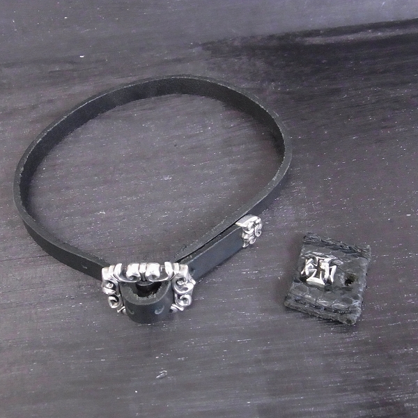 実際に弊社で買取させて頂いたDEAL DESIGN/ディールデザイン レザーベルトブレスレット レザーキーカバー 2点SET