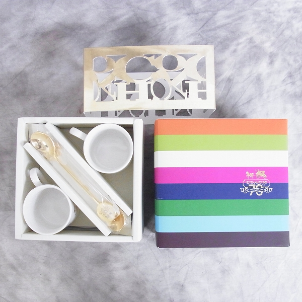 実際に弊社で買取させて頂いたCOACH/コーチ 70周年記念 デミタスカップ/ソーサー/2客の画像 9枚目