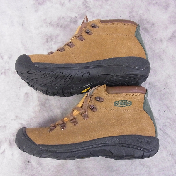 実際に弊社で買取させて頂いたKEEN/キーン トレッキングシューズ /マウンテンブーツ ブラウン 27.0の画像 3枚目