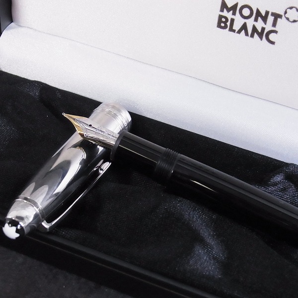 実際に弊社で買取させて頂いたMONT BLANC/モンブラン MEISTERSTUCK/マイスターシュテュック ソリテール デゥエ 万年筆 ペン先18K M23346