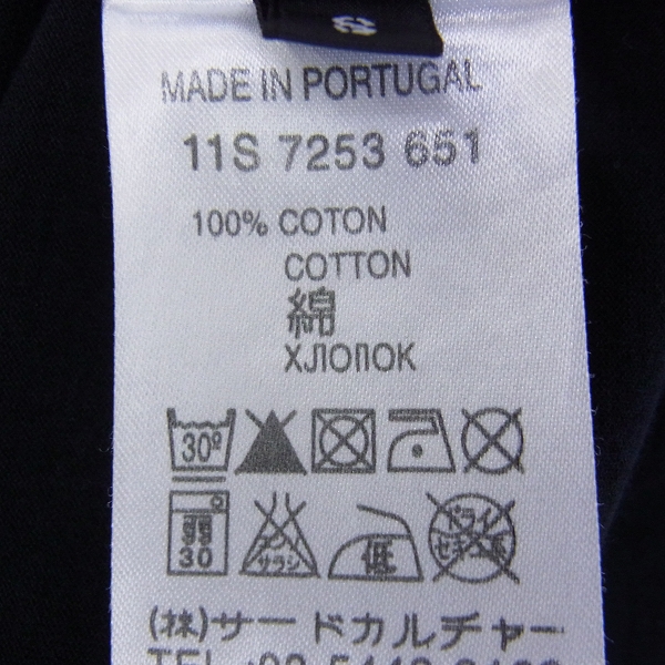 実際に弊社で買取させて頂いた☆GIVENCHY/ジバンシィ ロゴプリント 半袖Tシャツ ブラック Sの画像 4枚目