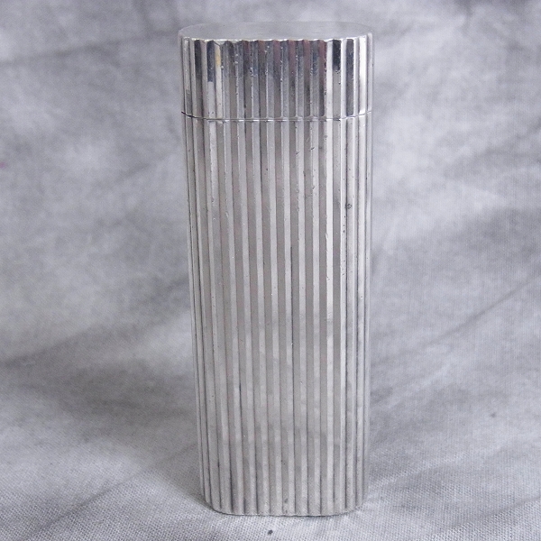 実際に弊社で買取させて頂いたCartier/カルティエ　ローラー ガスライター/ストライプ シルバー