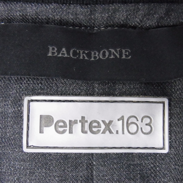 実際に弊社で買取させて頂いたBACKBONE/バックボーン PERTEX163 キルティングステッチ ブルゾン/ジャケット/Sの画像 2枚目