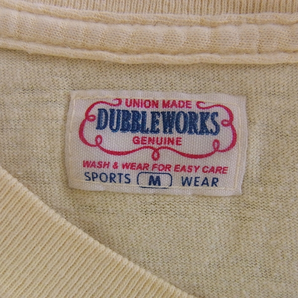 実際に弊社で買取させて頂いたDUBBLE WORKS/ダブルワークス プリント半袖Tシャツ/M 3点セットの画像 2枚目