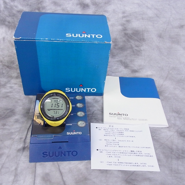 実際に弊社で買取させて頂いたSUUNTO/スント VECTOR/ベクター 腕時計の画像 6枚目