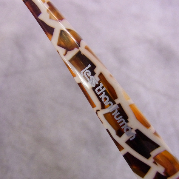 実際に弊社で買取させて頂いたless than human/レスザンヒューマン BRAZIL 眼鏡/メガネフレーム の画像 4枚目