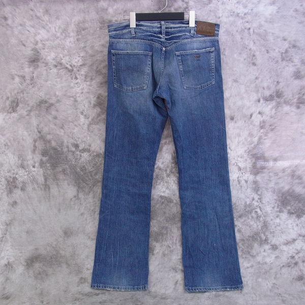 実際に弊社で買取させて頂いたARMANI JEANS/アルマーニジーンズ デニムパンツ ブルー/34の画像 1枚目