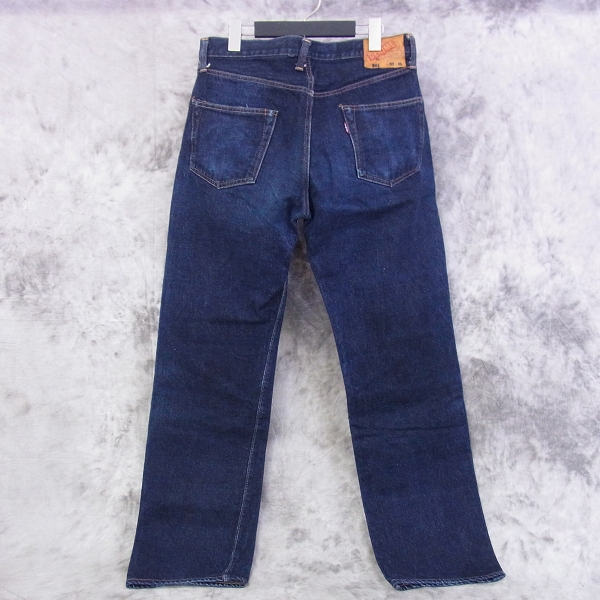 実際に弊社で買取させて頂いたDenime/ドゥニーム　ストレートデニムパンツ ボタンフライ LOT.961/33の画像 1枚目