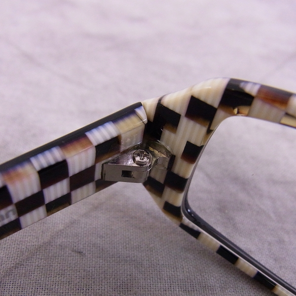 実際に弊社で買取させて頂いたless than human/レスザンヒューマン　パンチラッ－１５－ティーハミ メガネフレームの画像 3枚目