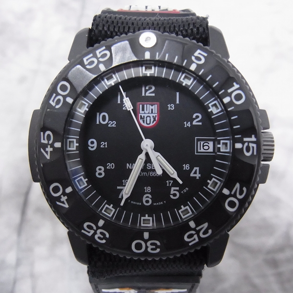 実際に弊社で買取させて頂いたLUMINOXルミノックス ネイビーシールズ ナイロンブレス Ref.3001の画像 1枚目