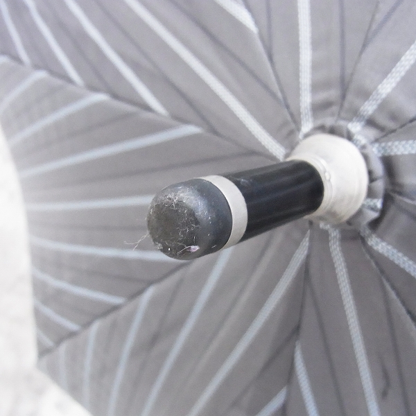 実際に弊社で買取させて頂いたBorsalino/ボルサリーノ ストライプ 傘 アンブレラの画像 5枚目