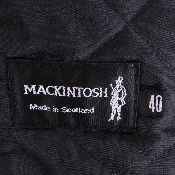 実際に弊社で買取させて頂いた☆MACKINTOSH/マッキントッシュ キルティングジャケット/40の画像 2枚目