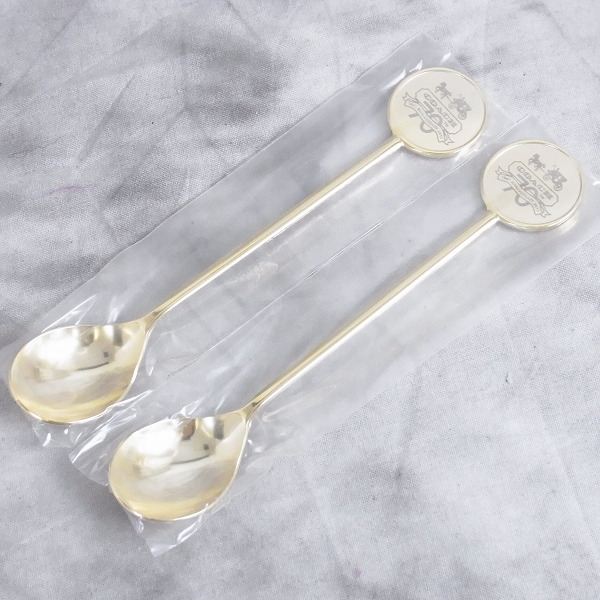 実際に弊社で買取させて頂いたCOACH/コーチ 70周年記念 デミタスカップ/ソーサー/2客の画像 7枚目