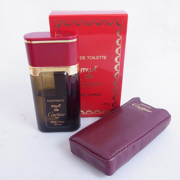 実際に弊社で買取させて頂いたCartier/カルテイエ マストドゥカルティエ VOYAGE/ヴォヤージ EDT 30mlの画像 1枚目