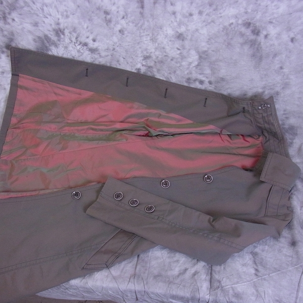 実際に弊社で買取させて頂いた☆HYSTERICS/ヒステリックス サンプル品 トレンチコート/Mの画像 2枚目