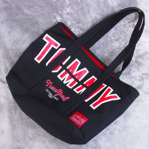 実際に弊社で買取させて頂いたManhattan Portage×TOMMY/マンハッタンポーテージ×トミー トートバッグ　ブラック