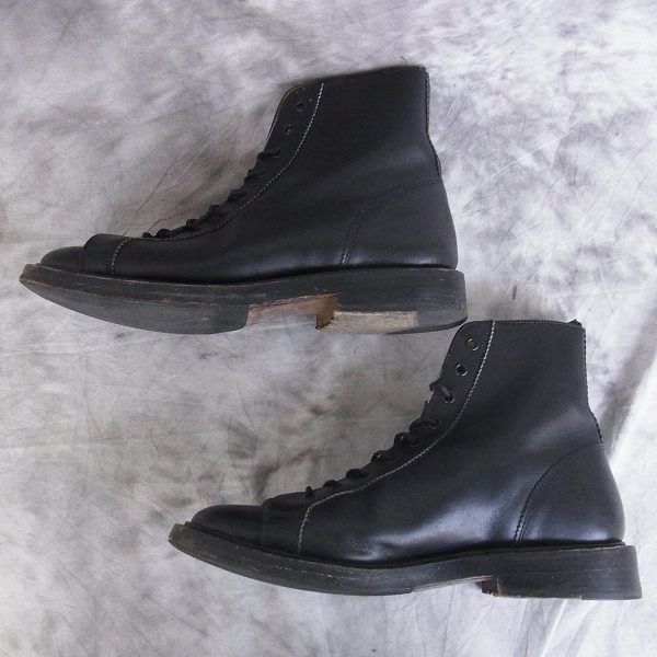 実際に弊社で買取させて頂いたTricker's/トリッカーズ　ボックスカーフモンキーブーツ/M6087 8.5の画像 3枚目