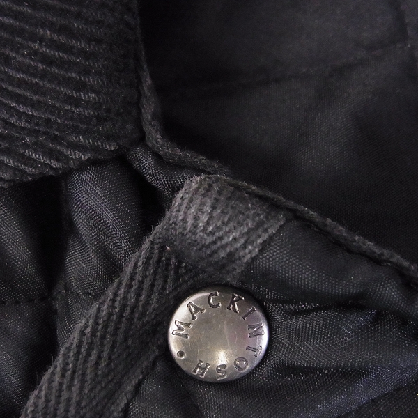 実際に弊社で買取させて頂いた☆MACKINTOSH/マッキントッシュ キルティングジャケット/40の画像 6枚目
