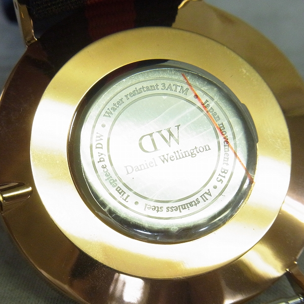 実際に弊社で買取させて頂いたDaniel Wellington/ダニエルウェリントン 腕時計 Oxford オックスフォード 0101DWの画像 5枚目