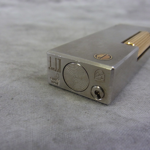 実際に弊社で買取させて頂いたdunhill/ダンヒル サテン加工 ローラーガスライター シルバーの画像 3枚目