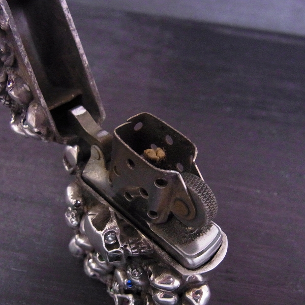 実際に弊社で買取させて頂いたSTANLEY GUESS/スタンリーゲス マルチスカルZIPPOw/ストーンアイズ/ラージの画像 3枚目