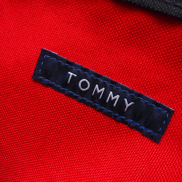 実際に弊社で買取させて頂いたManhattan Portage×TOMMY/マンハッタンポーテージ×トミー トートバッグ　ブラックの画像 6枚目