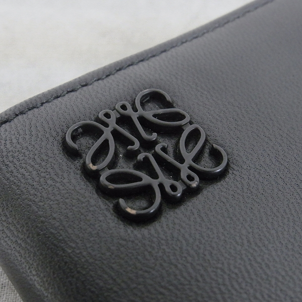 実際に弊社で買取させて頂いたLOEWE/ロエベ 二つ折り レザーウォレット/長財布の画像 6枚目