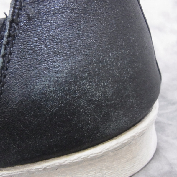 実際に弊社で買取させて頂いたadidas/アディダス×Rick Owens/リックオウエンス スーパースター レザースニーカーの画像 7枚目