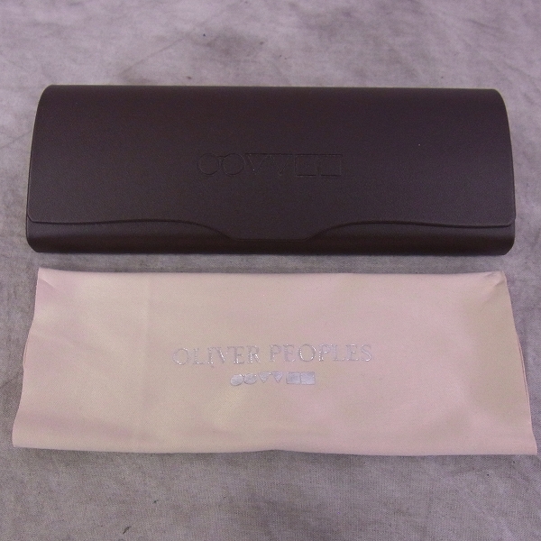 実際に弊社で買取させて頂いたOLIVER PEOPLES/オリバーピープルズ ボストン型 Dawson DTBMBK メガネフレームの画像 5枚目