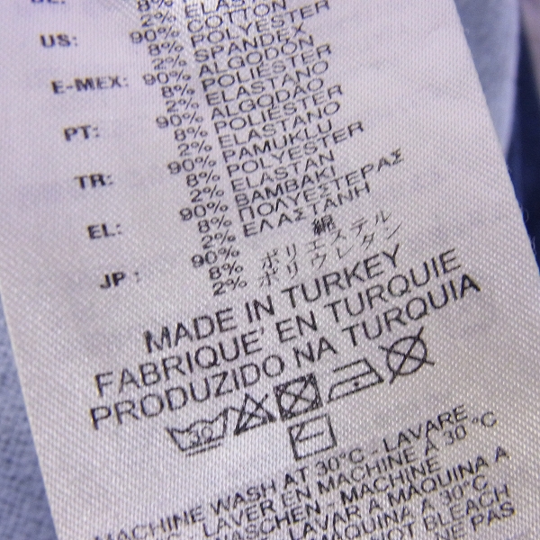 実際に弊社で買取させて頂いたDIESEL BLACK GOLD/ディーゼル 半袖スウェット Lの画像 4枚目