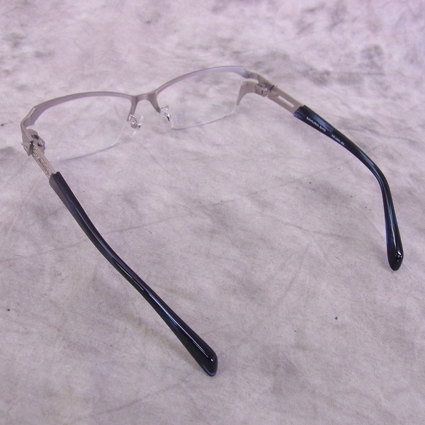 実際に弊社で買取させて頂いたSAMURAI SHO/サムライ翔 眼鏡フレーム SS-J23仁 2015モデル/ss-j23 シルバーの画像 1枚目