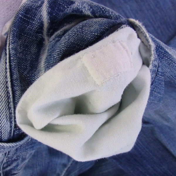 実際に弊社で買取させて頂いたARMANI JEANS/アルマーニジーンズ デニムパンツ ブルー/34の画像 6枚目