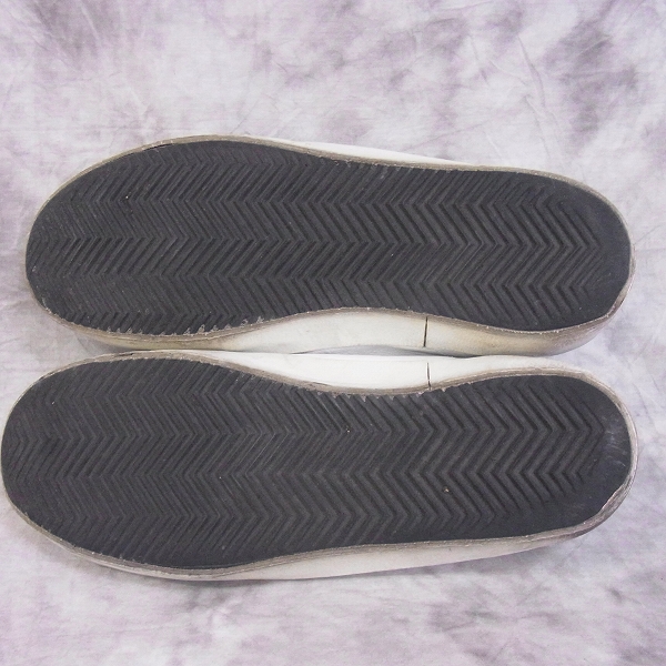 実際に弊社で買取させて頂いたGOLDEN GOOSE/ゴールデングース SUPERSTAR/スパースター スニーカー 42の画像 2枚目