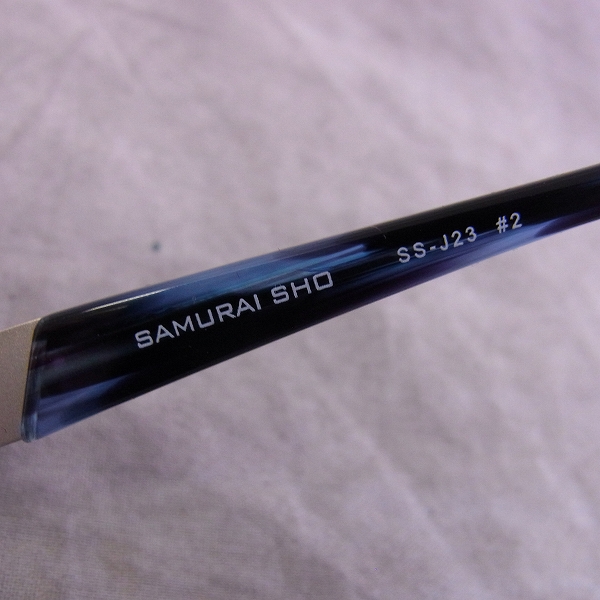 実際に弊社で買取させて頂いたSAMURAI SHO/サムライ翔 眼鏡フレーム SS-J23仁 2015モデル/ss-j23 シルバーの画像 5枚目