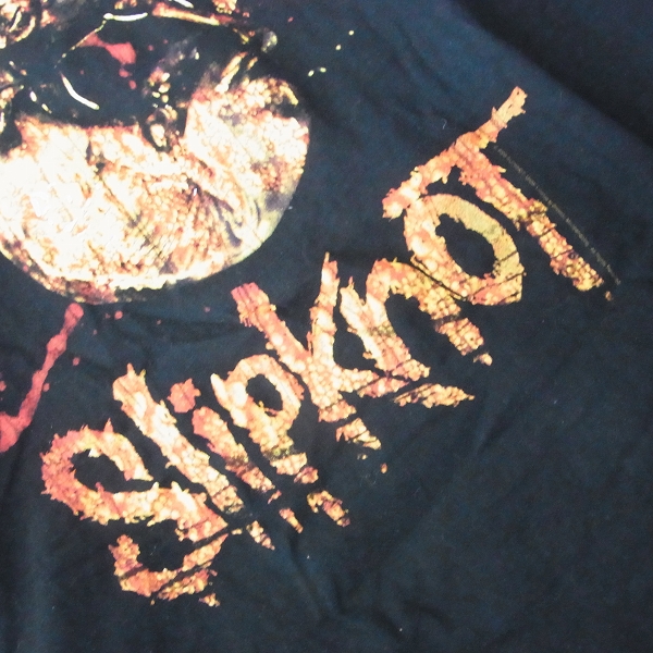 実際に弊社で買取させて頂いたSlipknot/スリップノット バンドTシャツ ブラック 2X～3XL 5点セット　の画像 3枚目