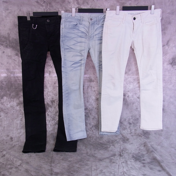 実際に弊社で買取させて頂いたBUFFALO BOBS/MURDER LICENSE/TORNADO MART 等 加工デニム/ジーンズ 1/S/M/44 7点SETの画像 1枚目