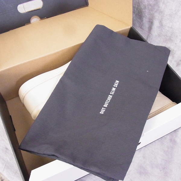 実際に弊社で買取させて頂いたDIET BUTCHER SLIM SKIN/ダイエットブッチャースリムスキン 16AW スニーカー D163D092/43の画像 8枚目