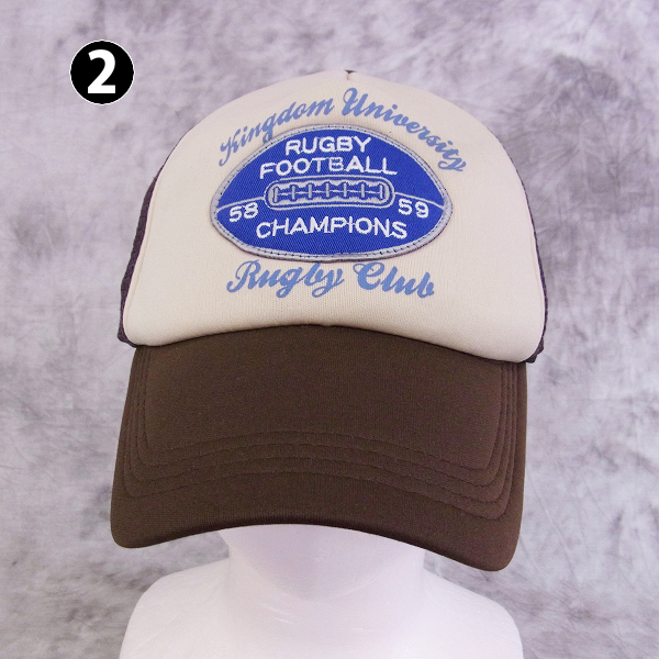 実際に弊社で買取させて頂いたBUCO/ブコ BLUE BLUE/ブルーブルー メッシュキャップ 2点SETの画像 2枚目