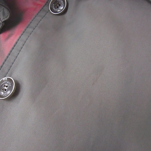 実際に弊社で買取させて頂いた☆HYSTERICS/ヒステリックス サンプル品 トレンチコート/Mの画像 6枚目