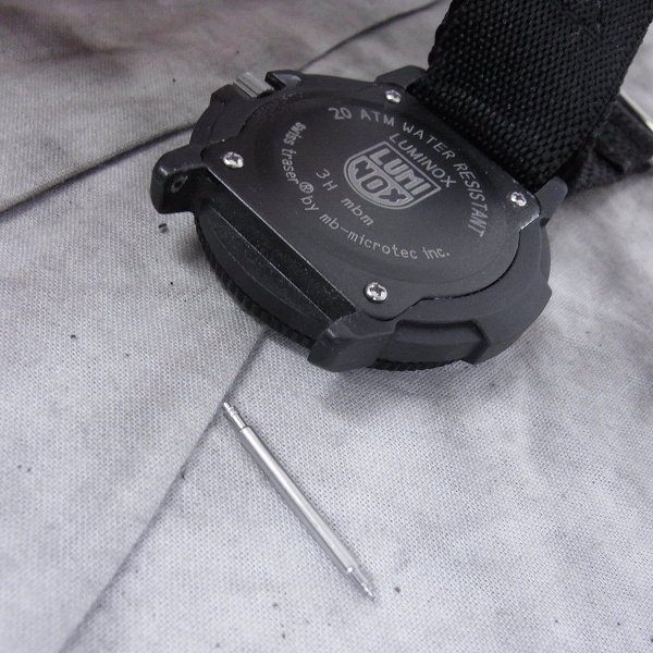 実際に弊社で買取させて頂いたLUMINOXルミノックス ネイビーシールズ ナイロンブレス Ref.3001の画像 5枚目
