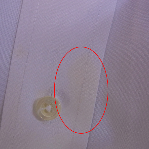 実際に弊社で買取させて頂いた☆Brooks Brothers/ブルックスブラザーズ Yシャツ ホワイト/2点SET/17-4/5の画像 3枚目